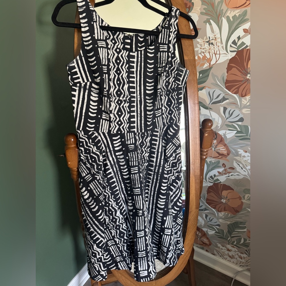 Organic Cotton Global Mamas Fair Trade Sustainable A-Line Dress